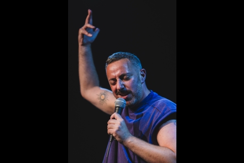 "Les Belges en liberté" organisé par la Fédération Belge des Professionnels de l'Humour - Jérémy Moriau © J. Van Belle - WBI