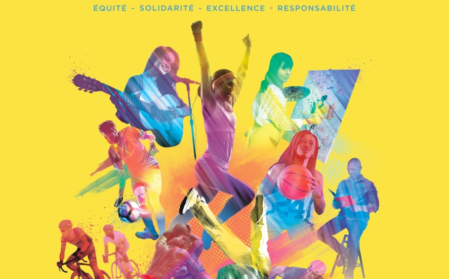 Affiche des 9èmes Jeux de la Francophonie © Jeux de la francophonie