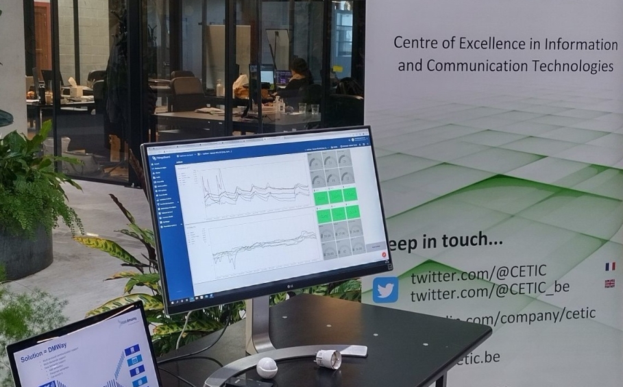 CETIC, un centre de recherche au service des entreprises qui développent des logiciels et outils informatiques en lien avec leurs produits et services  © CETIC