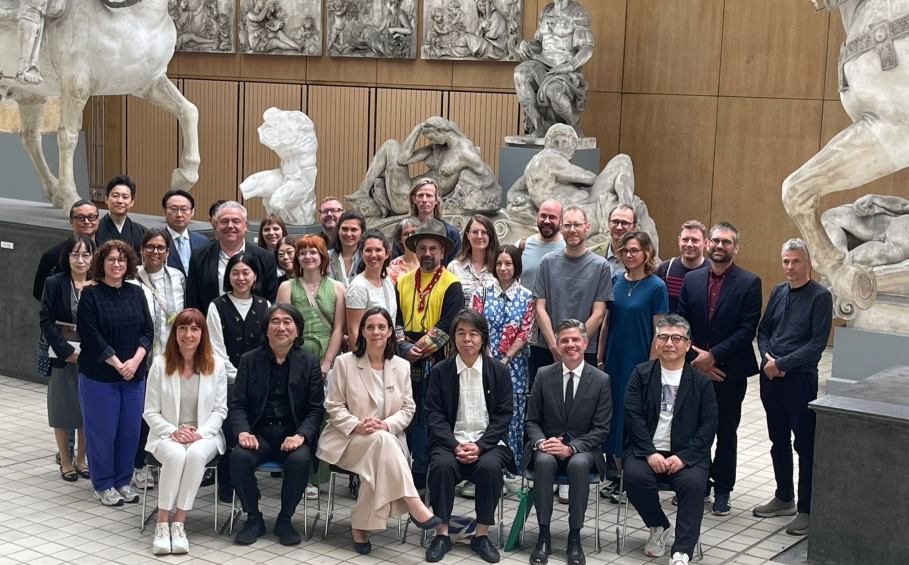 Délégation académique avec la Ministre -Présidente de la FWB, E. Degryse à Université des arts de Tokyo © WBI - J. Van Belle
