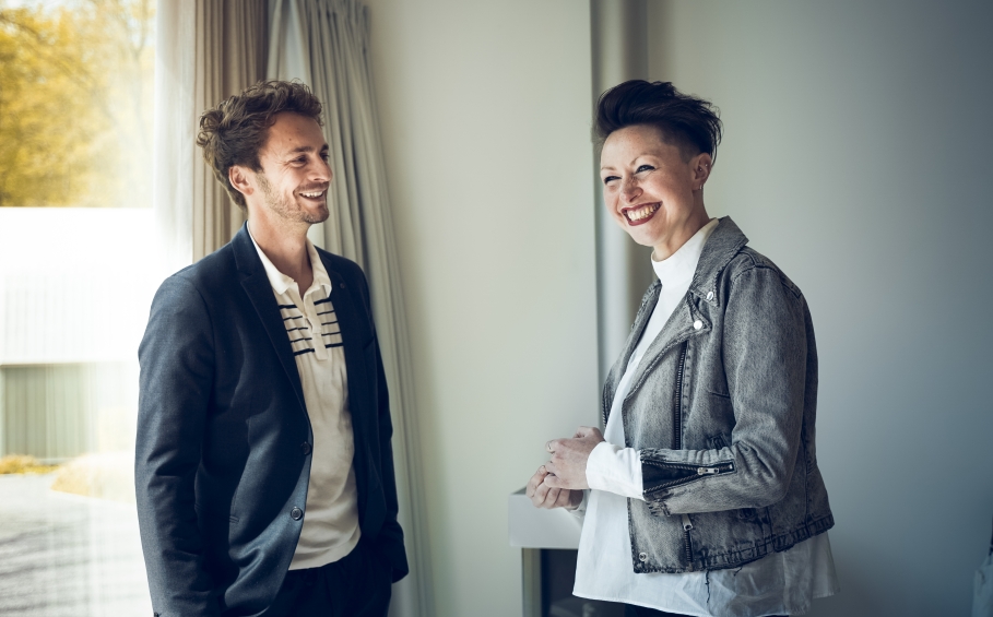 Photos des 2 architectes