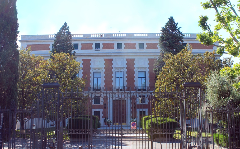Façade de la Casa Velázquez