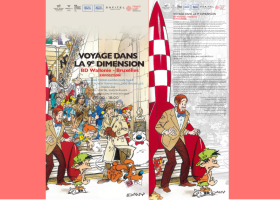 Visuel de l'exposition "Voyage dans la 9e dimension - BD Wallonie-Bruxelles" à Hochiminh-Ville