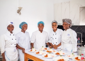 Photo de la formation des apprenants de l'ESMATH Bénin aux pratiques pédagogiques innovantes dans le secteur du tourisme et hôtellerie