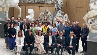 Délégation académique avec la Ministre -Présidente de la FWB, E. Degryse à Université des arts de Tokyo © WBI - J. Van Belle