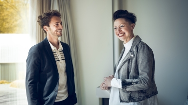 Photos des 2 architectes