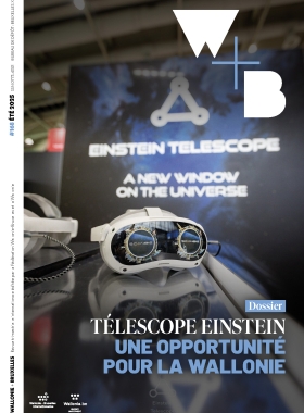 Photo : E. Meunier - WBI / Graphisme : Octopus Page de couverture de la revue W+B 168