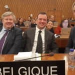 Kris Dierckx, Gillis Ooghe, Maxime Woitrin © DGWB Paris Kris Dierckx, Gillis Ooghe, Maxime Woitrin © DGWB Paris