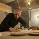 Yves Dejardin de Art Maker dans son atelier Yves Dejardin de Art Maker dans son atelier