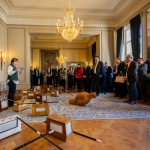 Exposition d'étudiants d'écoles d'art belges au Palais d'Egmont © Belgian Presidency of the Council of the European Union / Julien Nizet