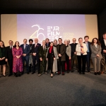 Les autorités diplomatiques et culturelles présentes lors de l'inauguration. Sixième de gauche à droite, Mme Emmanuelle Dienga. Au centre, la ministre de la culture Carolina Arredondo (c) DR Les autorités diplomatiques et culturelles présentes lors de l'inauguration. Sixième de gauche à droite, Mme Emmanuelle Dienga. Au centre, la ministre de la culture Carolina Arredondo (c) DR