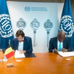Signature de l'accord-cadre entre l'OIT et la Wallonie (c) Cabinet d’Elio Di Rupo